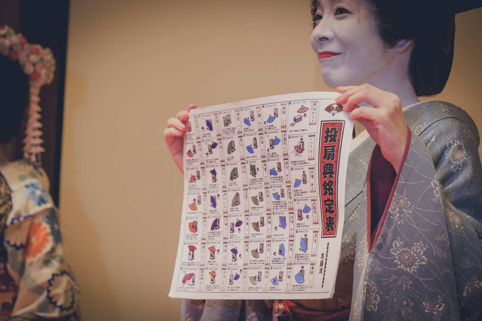 投扇興の銘定表